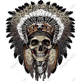 Native Spirit Skull
