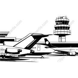 Airport - Aircraft & Control Tower