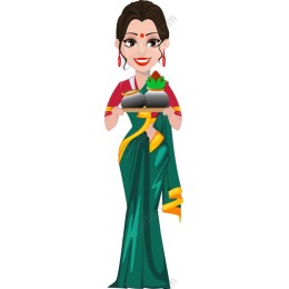 Charming Traditional Woman