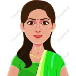 Traditional Woman in Elegant Attire