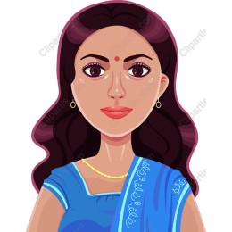 Elegant Indian Woman