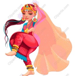 Vibrant Traditional Dancer
