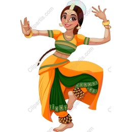 Vibrant Classical Dancer