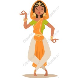Elegant Indian Dance