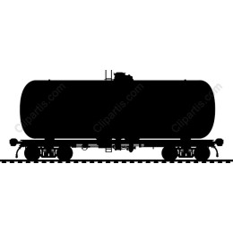 Freight Train Tank Car