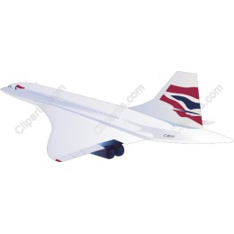 Concorde Supersonic Jet