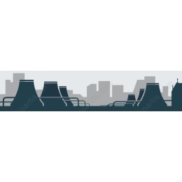 Abstract Industrial Skyline