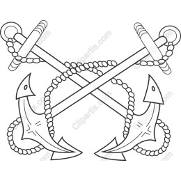 Crossed Anchors