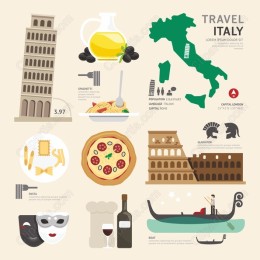 Italian Culture Collection: Travel-themed Art