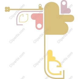 Abstract Artistic in Pastel Colors