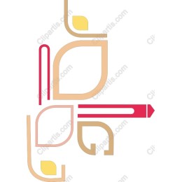 Stylized Modern Leaf