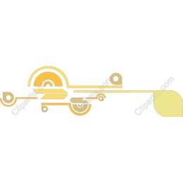 Abstract Elegance: Yellow
