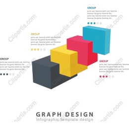 Colorful Layered Infographic Template