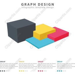 Vibrant 3D Infographic Template