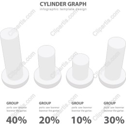 Cylinder Graph Infographic
