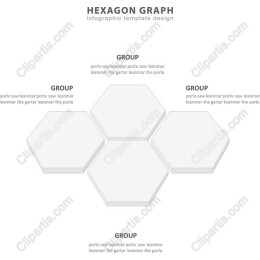 Customizable Hexagon Graph Infographic Template
