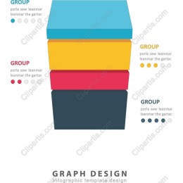 Colorful Stacked Block Infographic Template