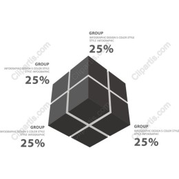 Cube Infographic
