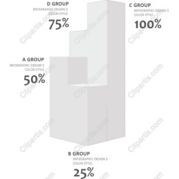  Infographic Bar Chart - Performance Visualization