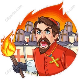 Fierce Knight with Torch