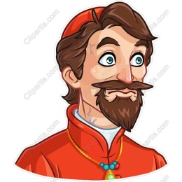 Charming Red Robe Character