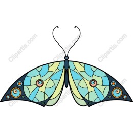 Stained Glass Butterfly