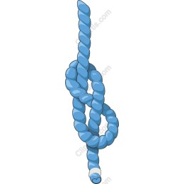 Blue Rope Twisted