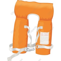 Orange Life Jacket