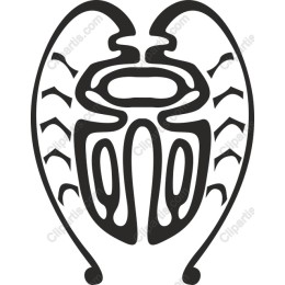 Intricate Stylized Beetle