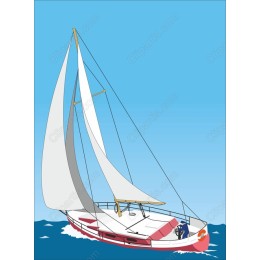 Elegant Sailboat