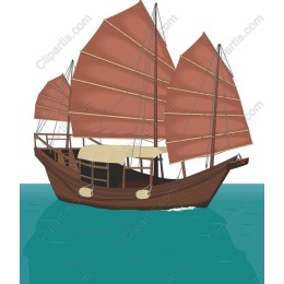 Traditional Junk Boat