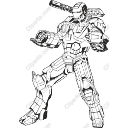 Futuristic Robotic Hero