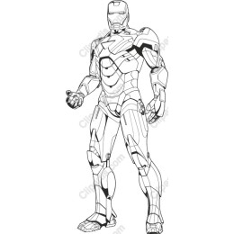 Futuristic Armored Superhero