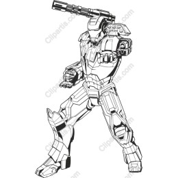 Futuristic Armored Hero
