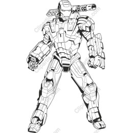 Futuristic Armored Warrior