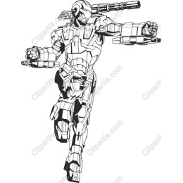 Futuristic Armored Hero