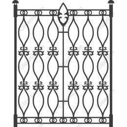Ornate Wrought Iron Gate