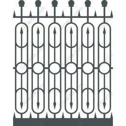 Ornate Decorative Fence