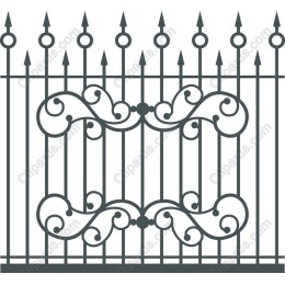 Decorative Iron Gate
