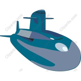 Deep Blue Submarine