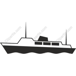 Monochrome Marine Boat