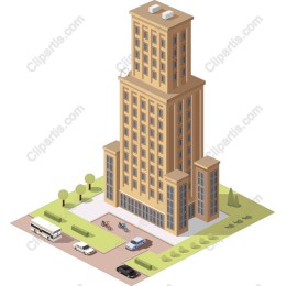 Modern High-Rise Building
