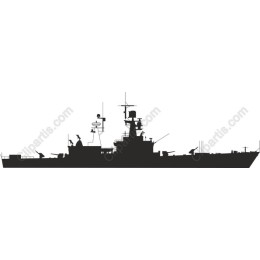 Vintage Naval Ship