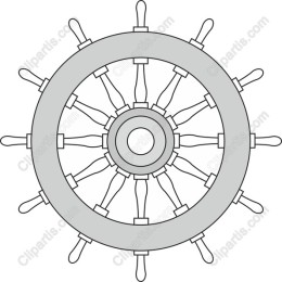 Nautical Ship Wheel