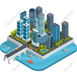 Modern Urban Cityscape