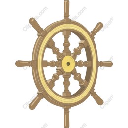 Nautical Ship's Wheel