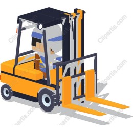 Stylized Forklift
