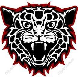 Fierce Leopard Head
