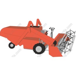 Orange Tractor