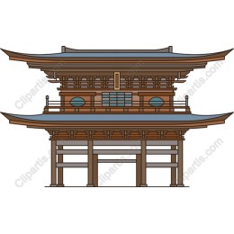 Traditional East Asian Pagoda